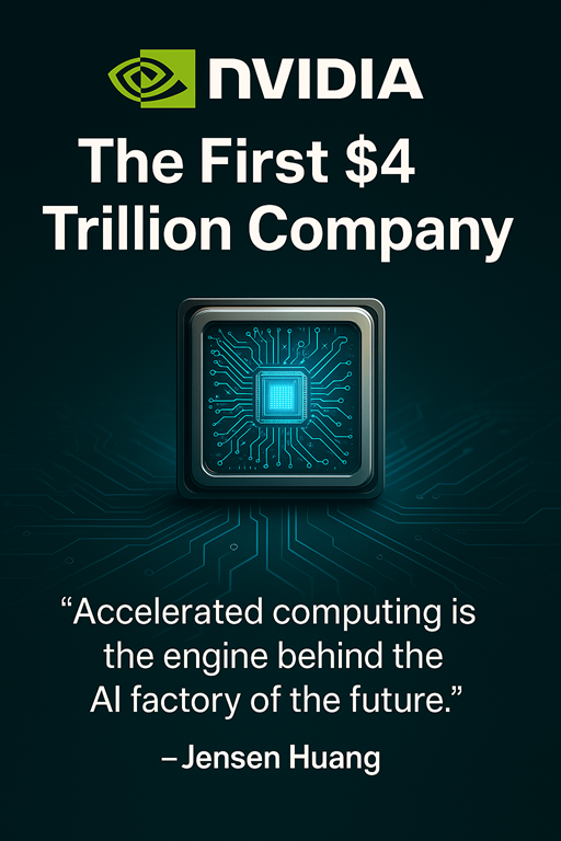 🚀 Nvidia: The First $4 Trillion Company — Inside the AI Supernova